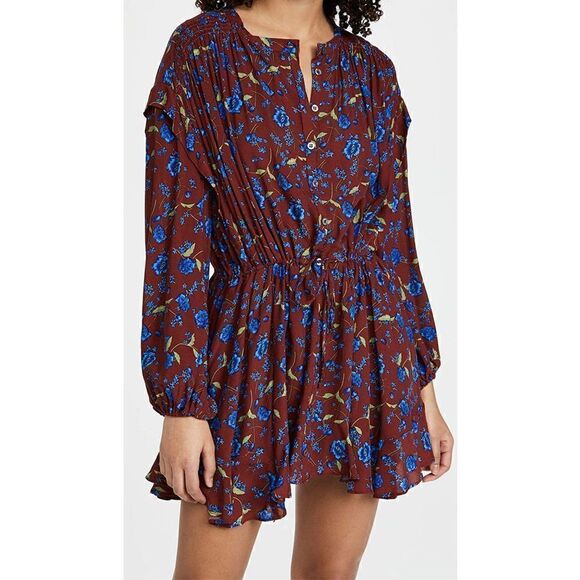 Free People - Women's Flower Fields Mini Dress - Picture 9 of 12